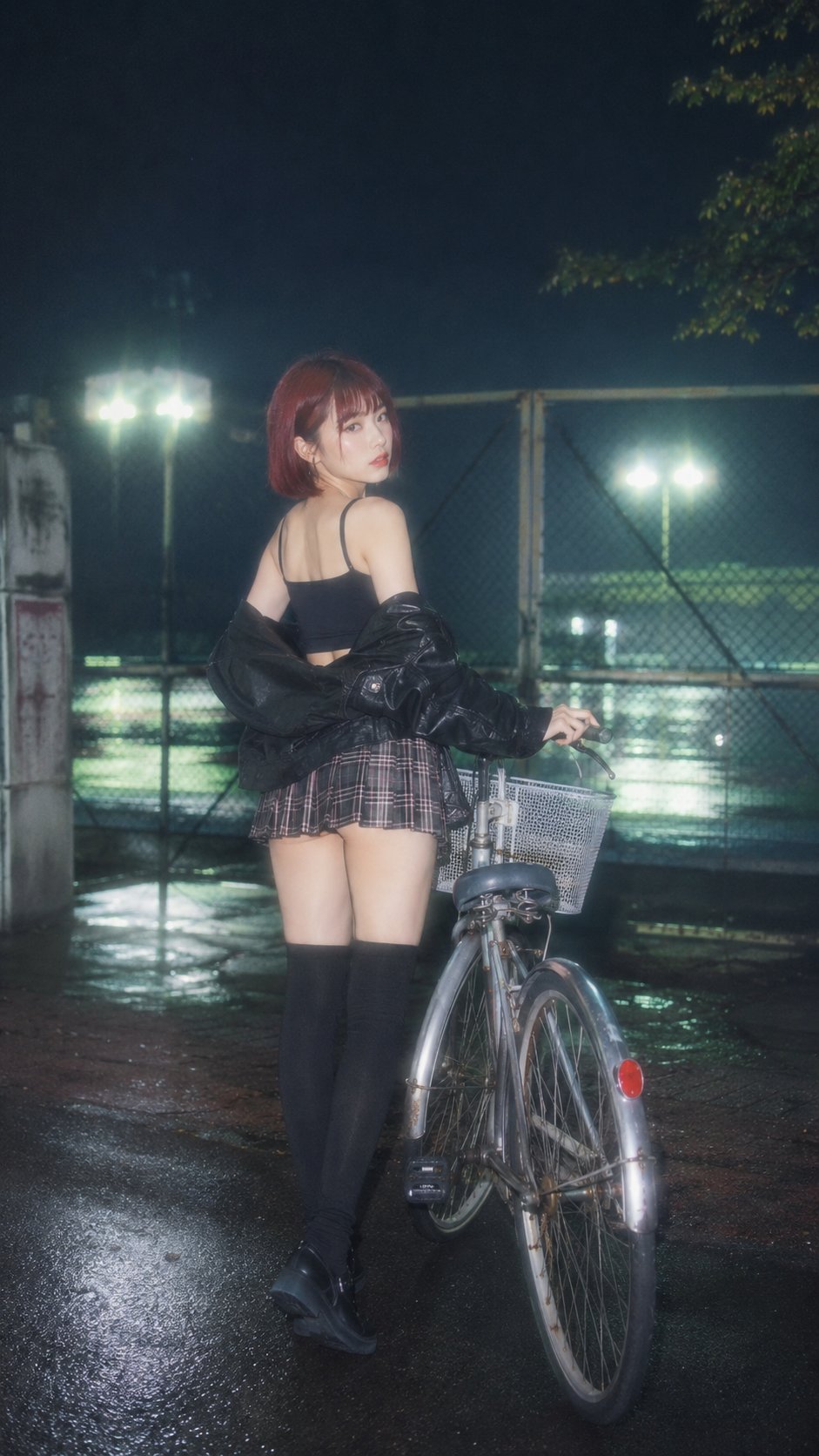 9:16, CCD flash night photography, soft-focus lens, diffusion filter effect,… — AI-generated image by @BubbleBrain using AI Model