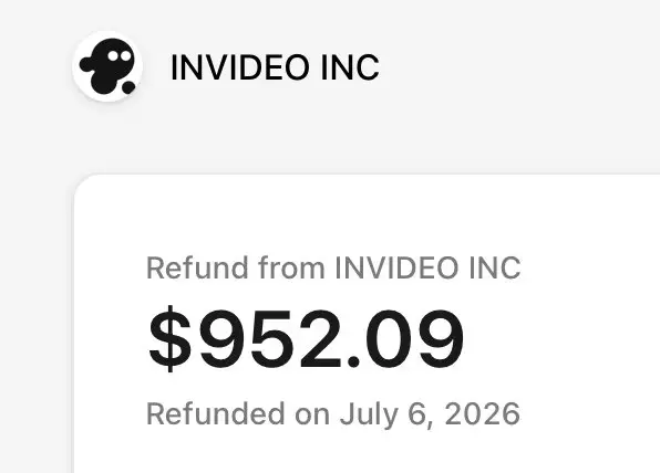 I wanted the Ai community to know that @invideoOfficial gave me a full refund… — Seedance prompt by @DougTenNapel