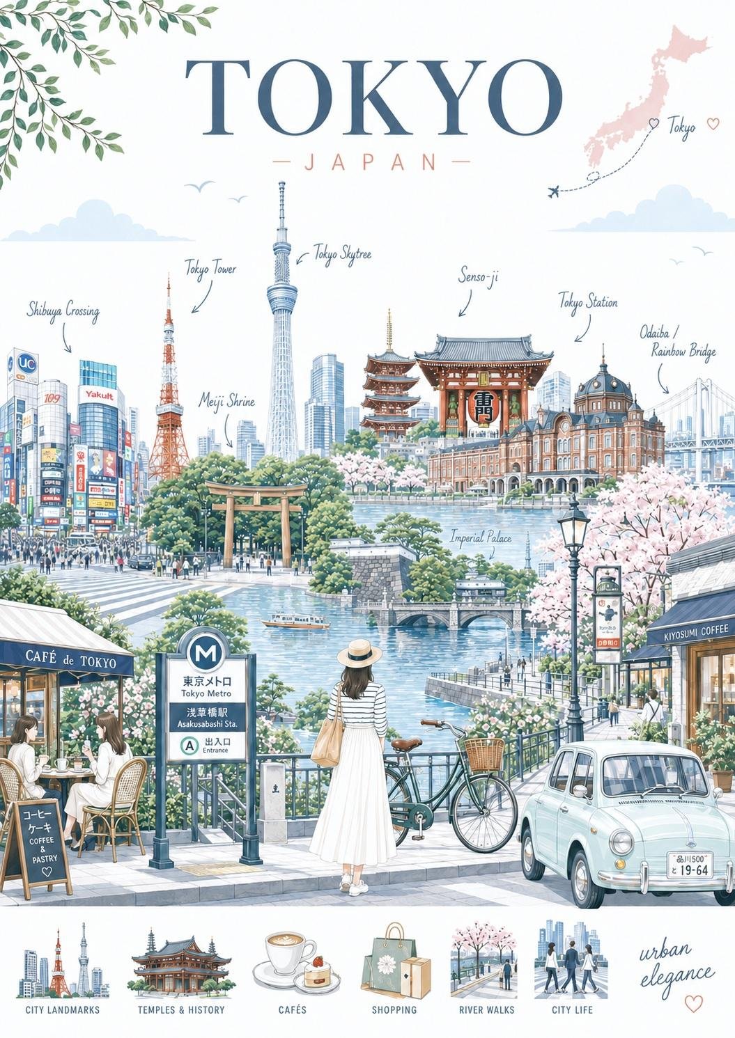 Create a sophisticated premium travel illustration of **[LOCATION]** in a… — AI Model prompt by @Goodmanprotocol