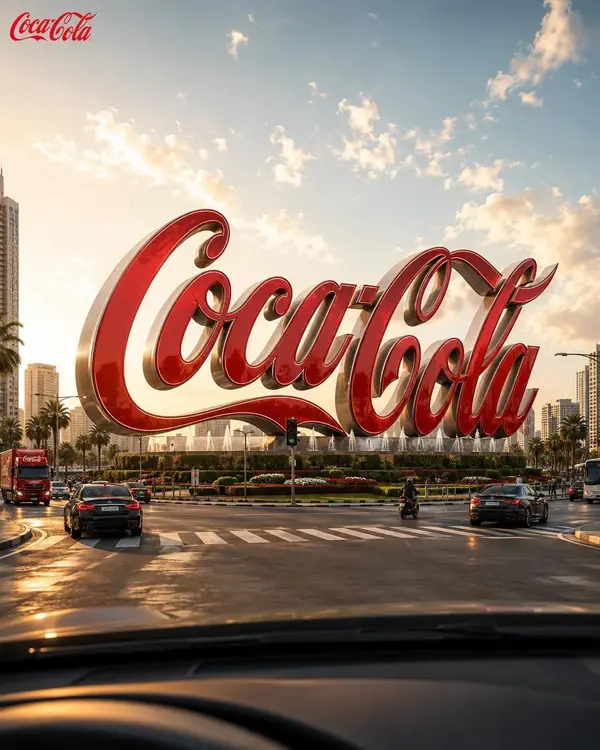 Transform the uploaded 2D logo into a colossal, freestanding architectural… — GPT Image 2 prompt by @Goodmanprotocol