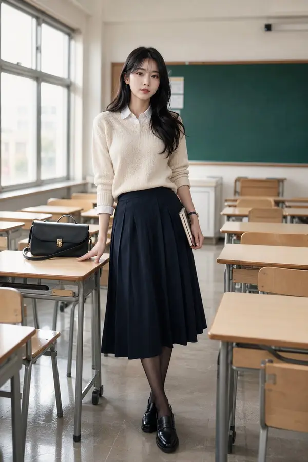 A stunning young Korean woman in a premium fashion editorial photoshoot,… — GPT Image 2 prompt by @john_my07