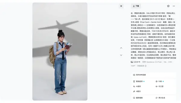 【风格】写实时尚广告风（fashion editorial），纯白无限背景（infinite white… — AI Model prompt by @johnAGI168