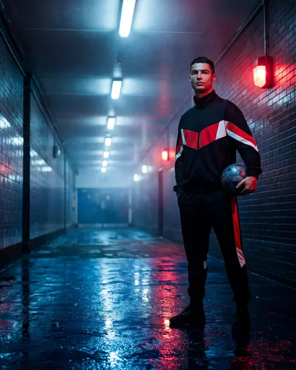 Create an ultra-cinematic, photorealistic football editorial portrait of… — GPT Image 2 prompt by @Taaruk_