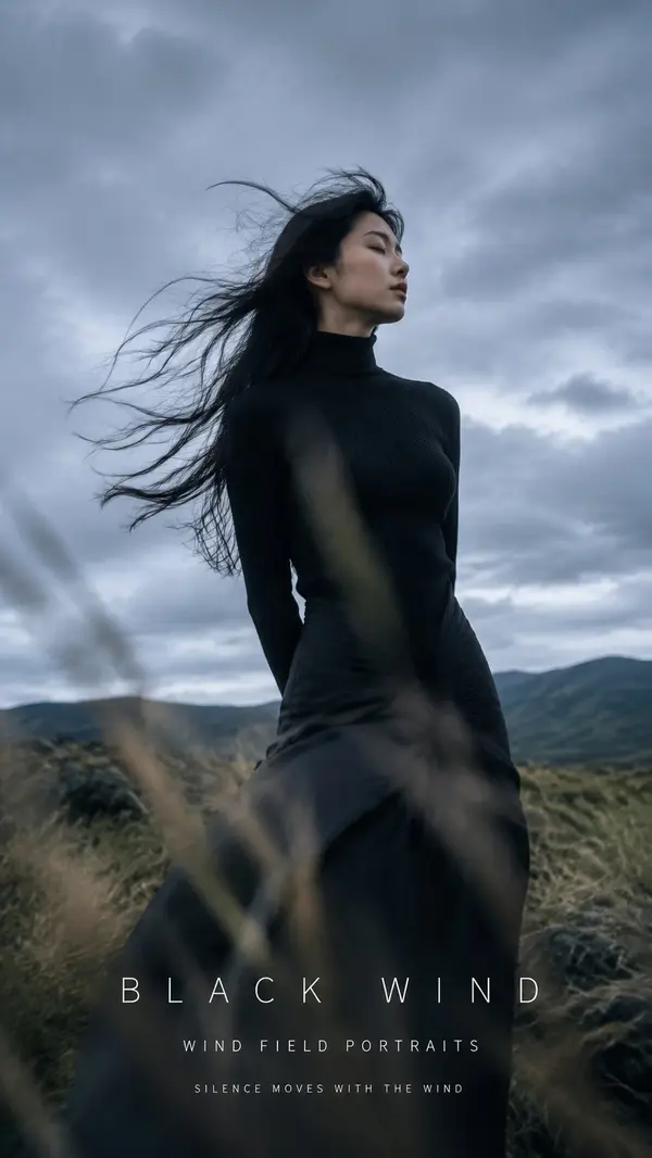 [Title]: [custom] [Series Name]: [Wind Field Portraits / custom] [Subject]:… — GPT Image 2 prompt by @MrLarus