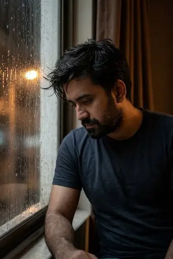 Made this with Nano Banana Prompt A moody intimate cinematic portrait of a… — Nano Banana prompt by @iamahmedfaraz66