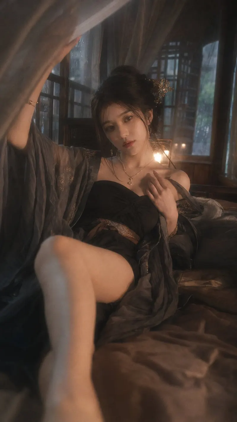 Photorealistic ancient Chinese costume portrait, cinematic Japanese photobook… — AI Model prompt by @BubbleBrain