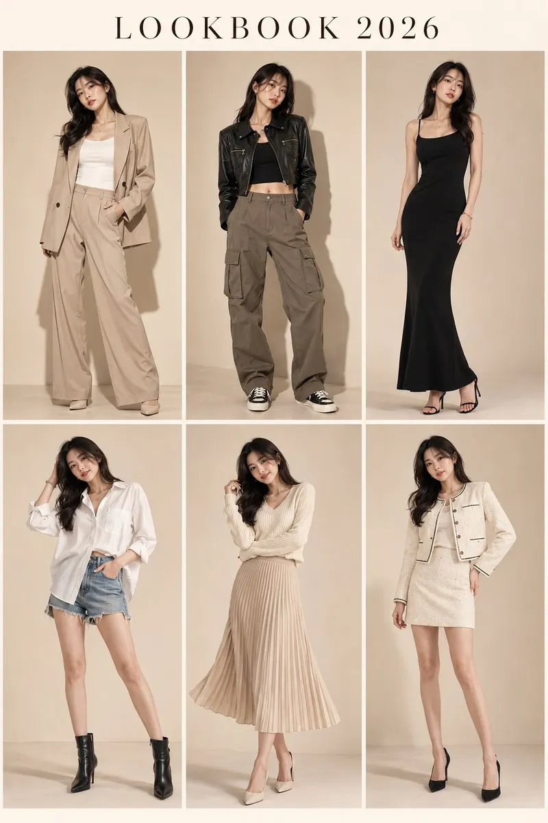 Ultra-luxury Korean fashion editorial lookbook featuring the same fictional… — GPT Image 2 prompt by @MissDelulu9