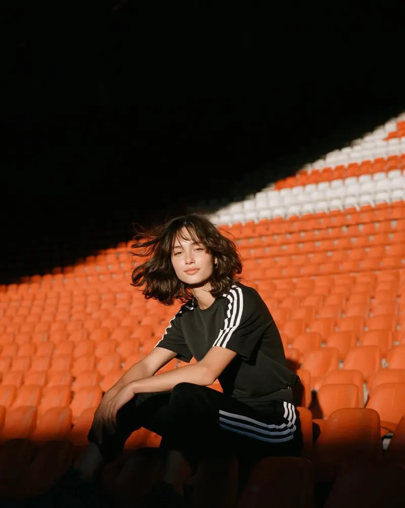 Photorealistic cinematic sports editorial inside a large football stadium.… — Seedream prompt by @Naiknelofar788