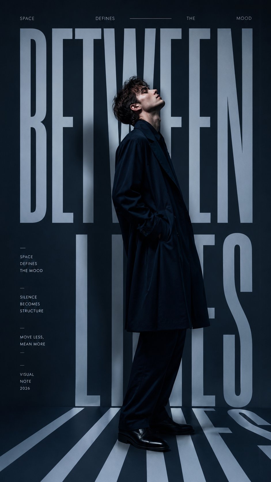 Create a 9:16 high-end spatial portrait editorial poster.…