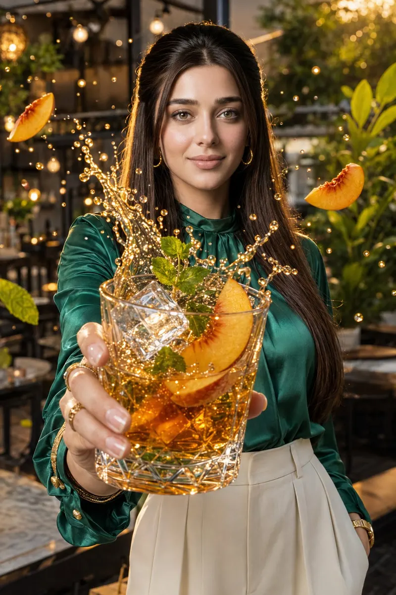 Ultra-realistic luxury lifestyle portrait of the same beautiful young woman… — GPT Image 2 prompt by @AiwithLariab