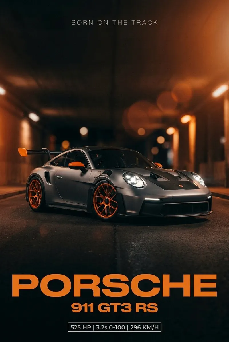 Cinematic automotive poster design. Layout reference: Use the design layout… — Nano Banana Pro prompt by @im_shahid7