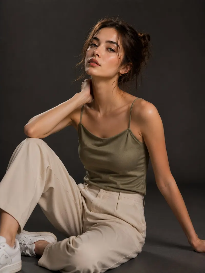 Ultra-photorealistic editorial fashion portrait in a minimalist photography… — GPT Image 2 prompt by @john_my07