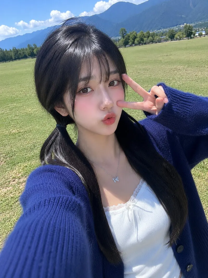 Ultra-realistic smartphone selfie of a beautiful young Japanese woman with… — Seedream prompt by @saniaspeaks_