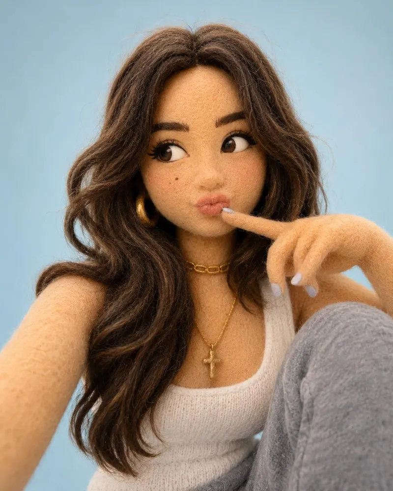 Create a cute stylized 3D character based on the attached photo, with the face… — GPT Image 2 prompt by @ChillaiKalan__