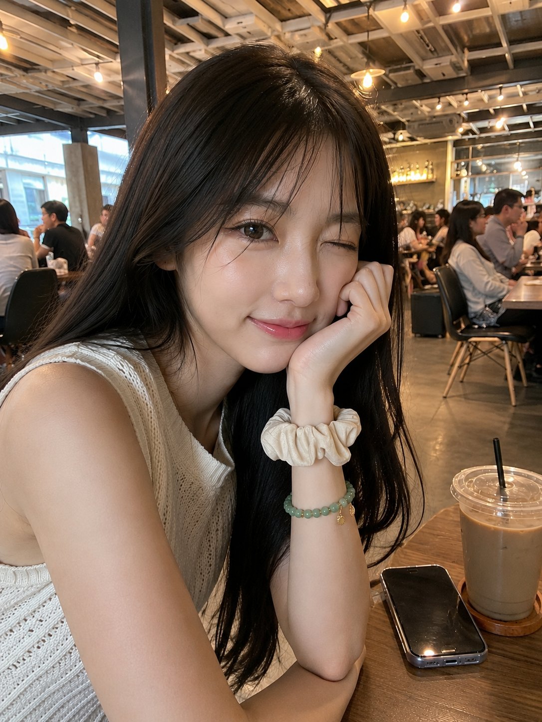 Ultra-realistic smartphone photo of a beautiful young Japanese woman with… — AI-generated image by @saniaspeaks_ using Nano Banana Pro