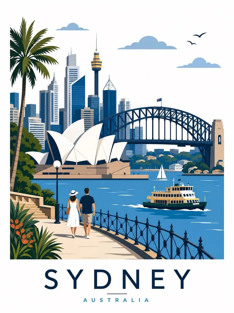 Create a premium editorial travel poster illustration of [PLACE]. Automatically… — GPT Image 2 prompt by @Naiknelofar788