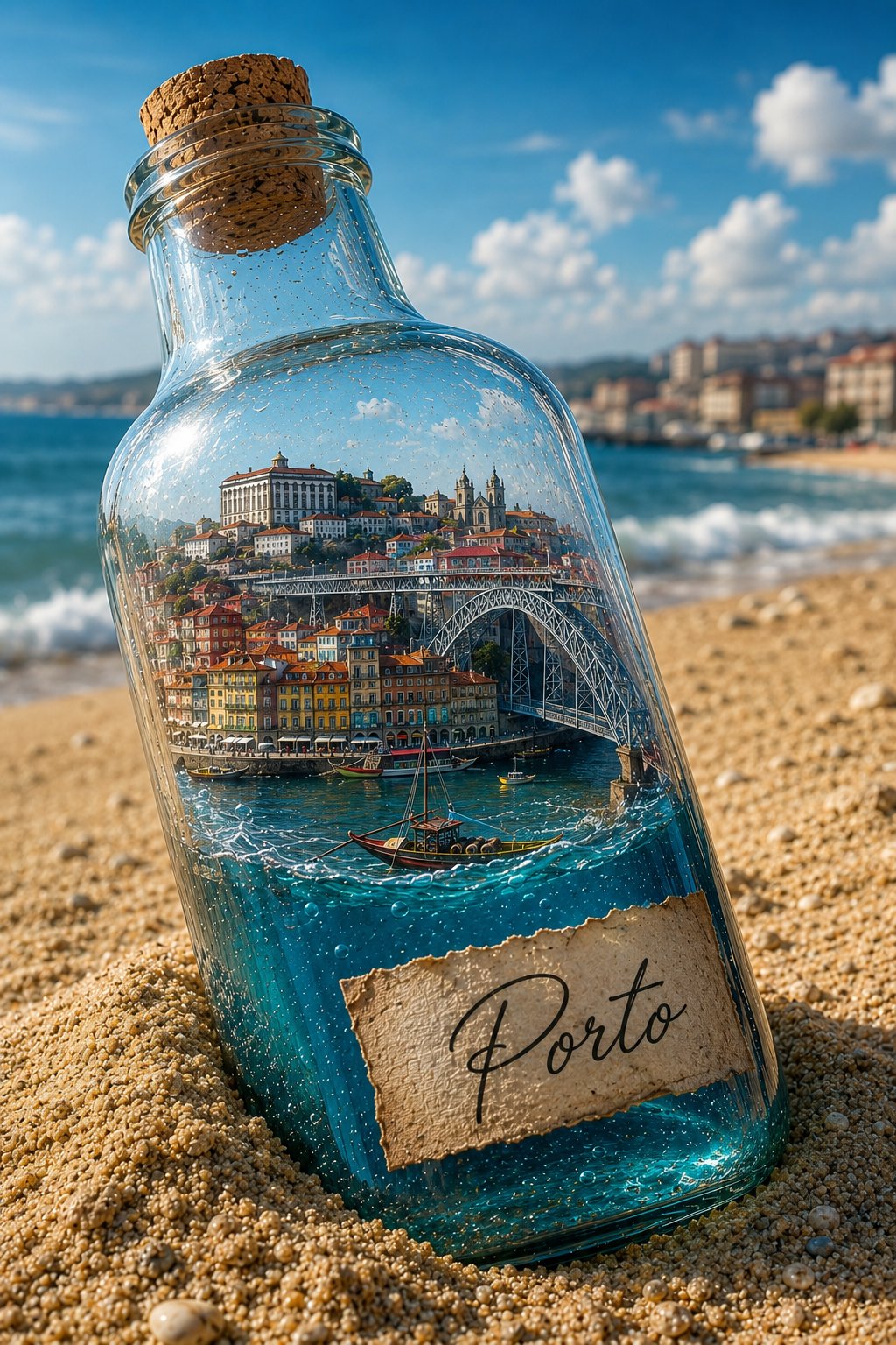 Create a hyperrealistic poster featuring a transparent…