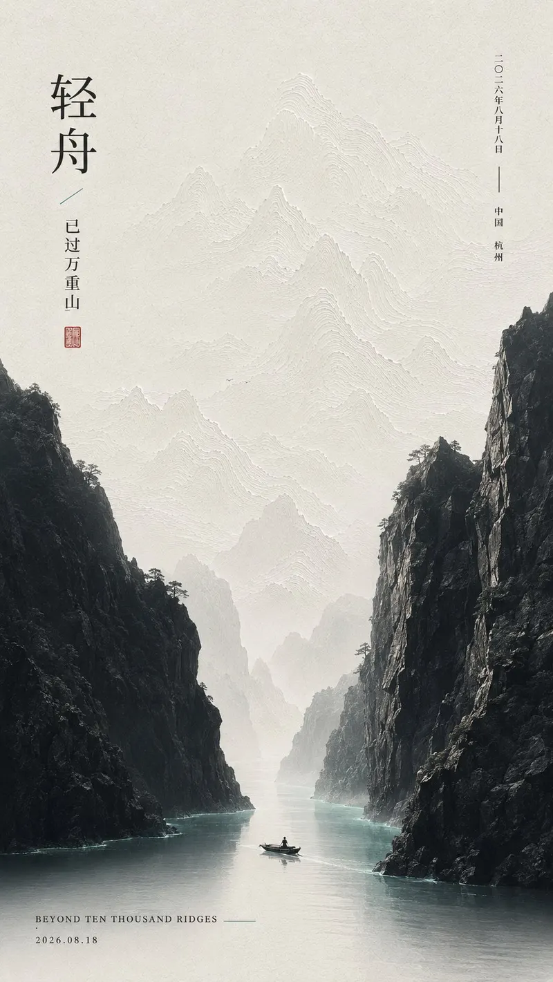 【原诗句】：【填写】 【两字标题】：【从原句中摘出】 【剩余短句】：【填写】 【核心重物件】：【填写】 【浅压纹】：【填写】 【极小叙事元素】：【填写】… — GPT Image 2 prompt by @MrLarus