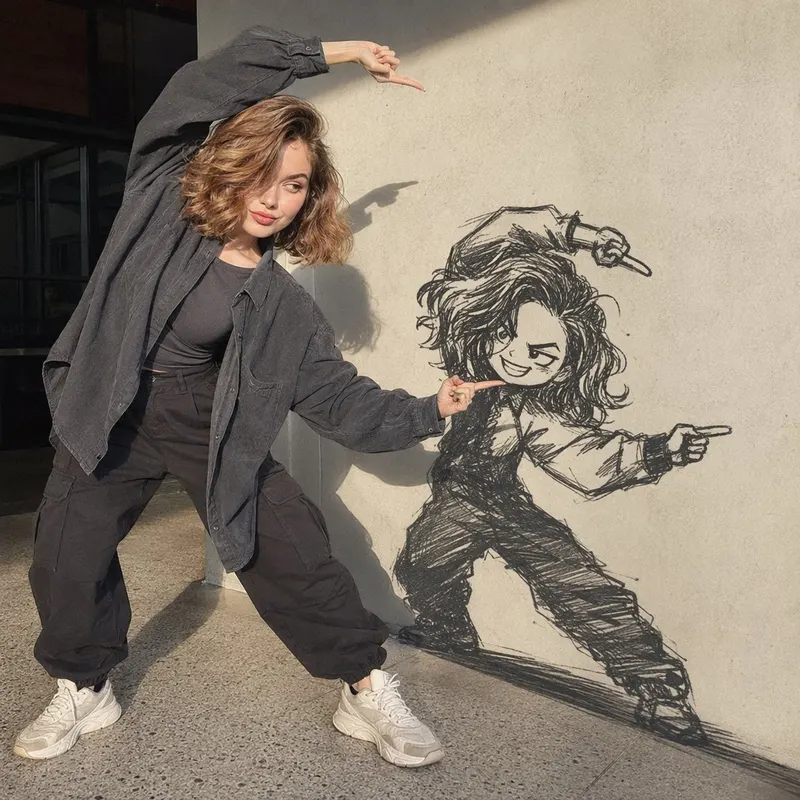 A full-body, photorealistic portrait of a stylish young woman posing… — GPT Image 2 prompt by @SimplyAnnisa