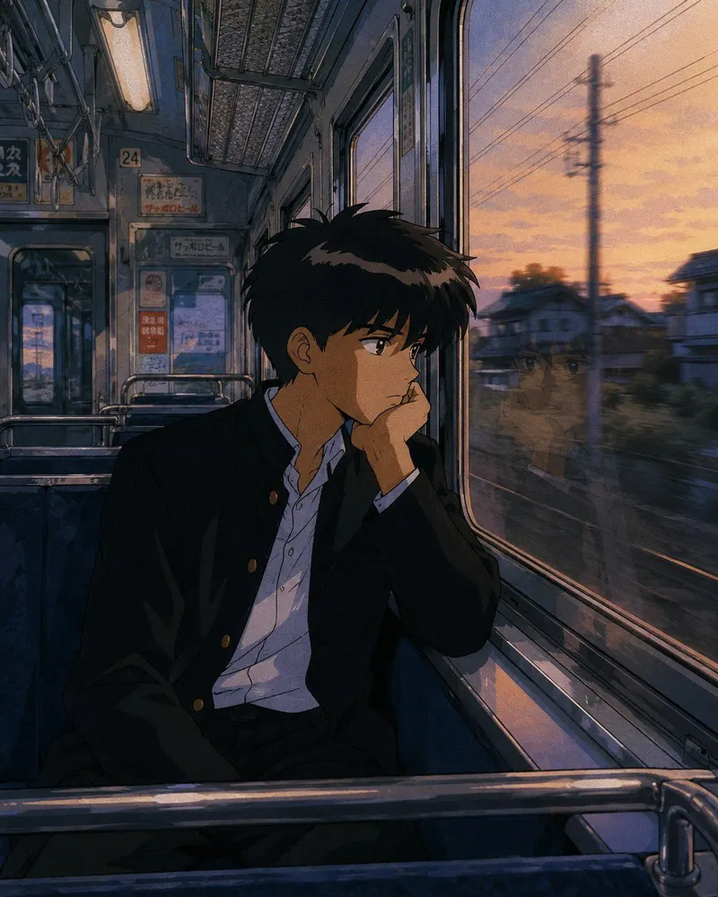 A nostalgic 1980s–1990s Japanese anime cinematic illustration, highly detailed… — GPT Image 2 prompt by @ChillaiKalan__