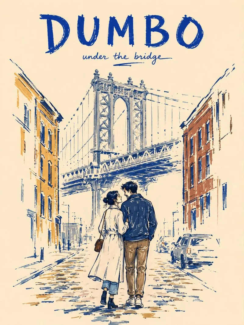 Create a vertical 3:4 minimalist marker-pen travel poster of NEW YORK CITY on… — GPT Image 2 prompt by @Sairah_0