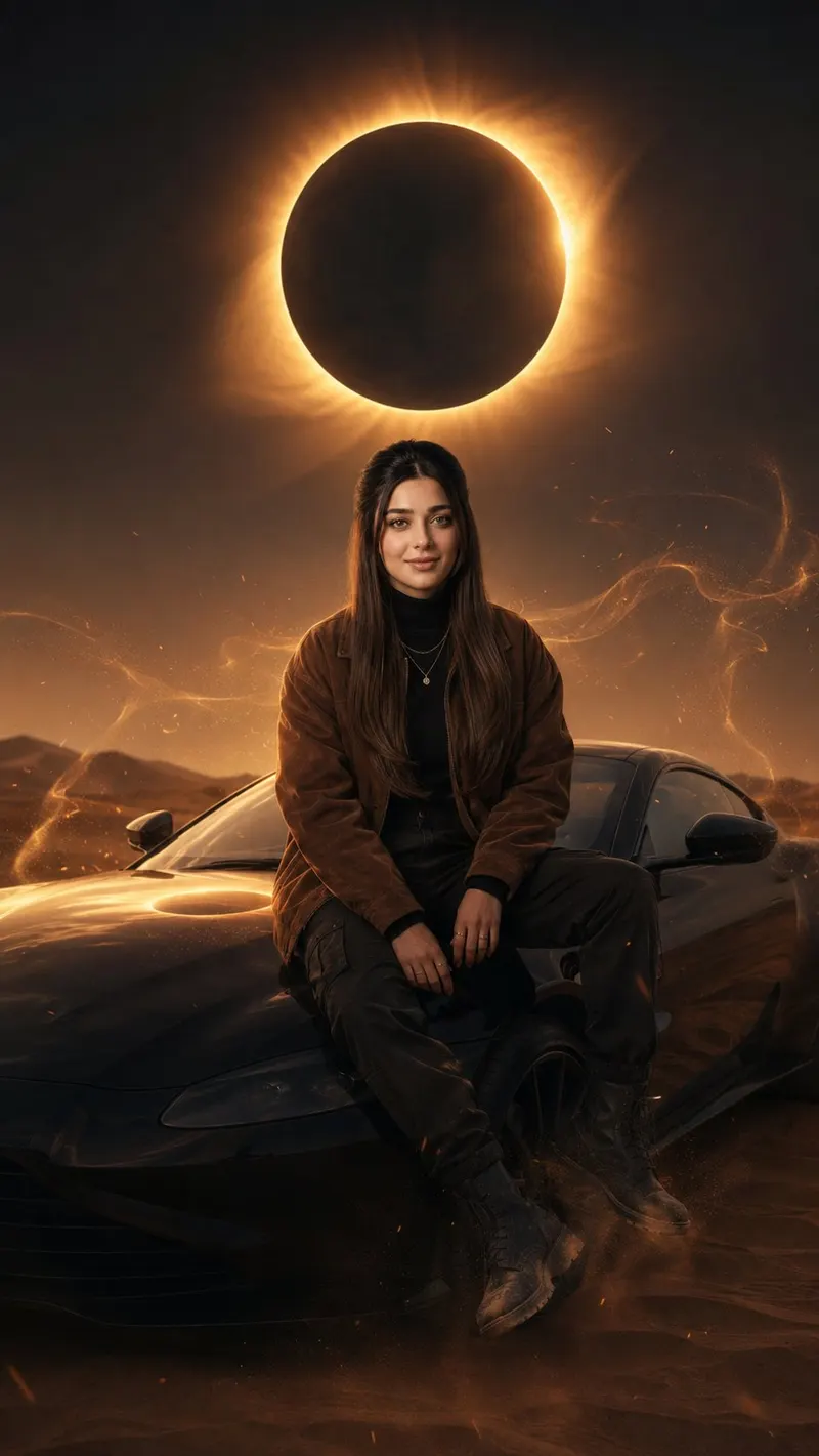 A breathtaking hyper-realistic digital masterpiece featuring a female figure… — GPT Image 2 prompt by @AiwithLariab
