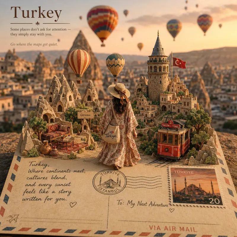 Destination]: A highly detailed photorealistic Instagram-worthy travel postcard… — Seedream prompt by @Naiknelofar788