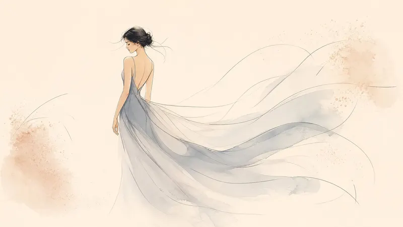 Minimal illustration of [SUBJECT] drawn as if caught mid-breeze, a few sweeping… — AI Model prompt by @aleenaamiir