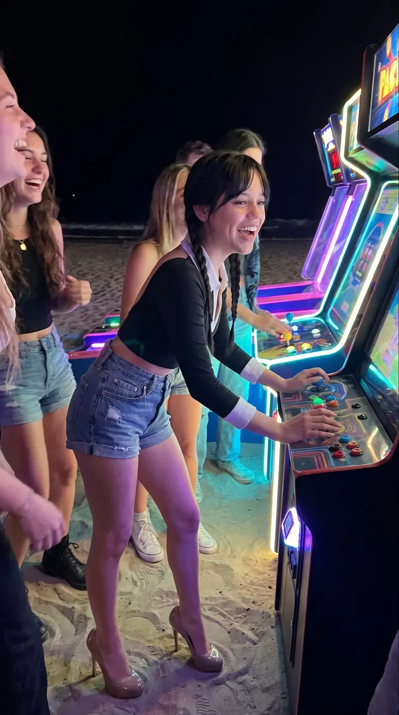 Let’s play arcade videogames tonight before bed?😀🕹️ Good night, sleep well🌟… — Nano Banana Pro prompt by @KeorUnreal