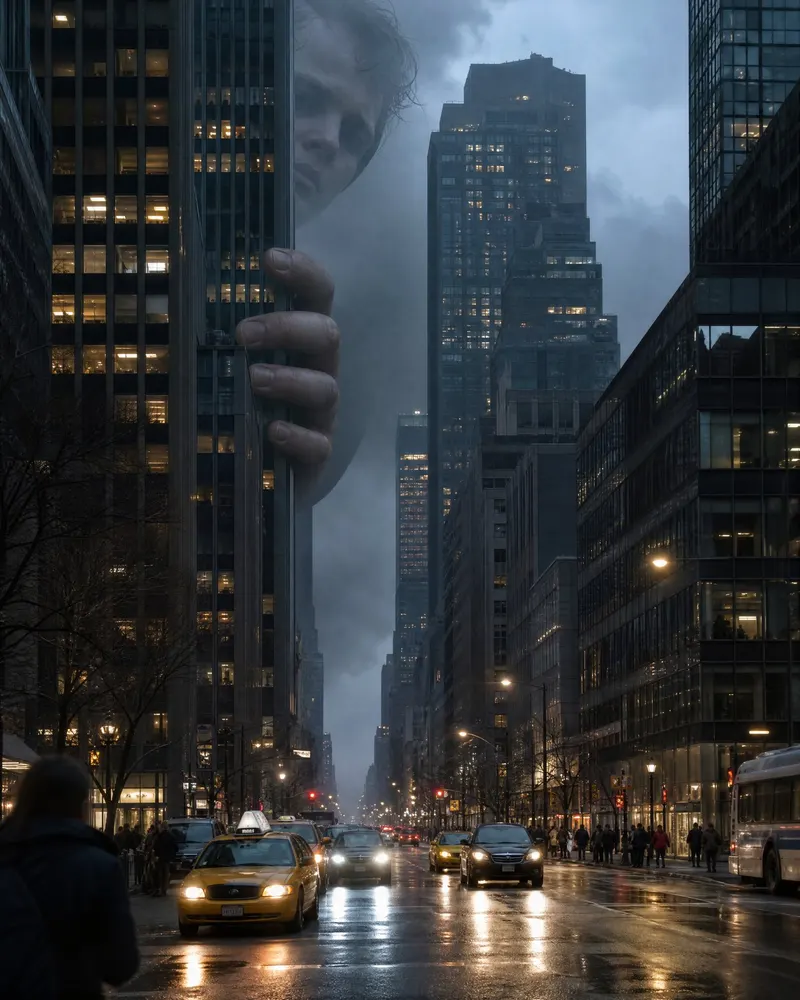 Create an extraordinarily photorealistic cinematic photograph of a normal… — Nano Banana Pro prompt by @Madhuribhai