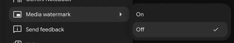 ✅ Papercut fixed: You can now toggle visible watermarks on or off in Gemini and… — Nano Banana prompt by @joshwoodward