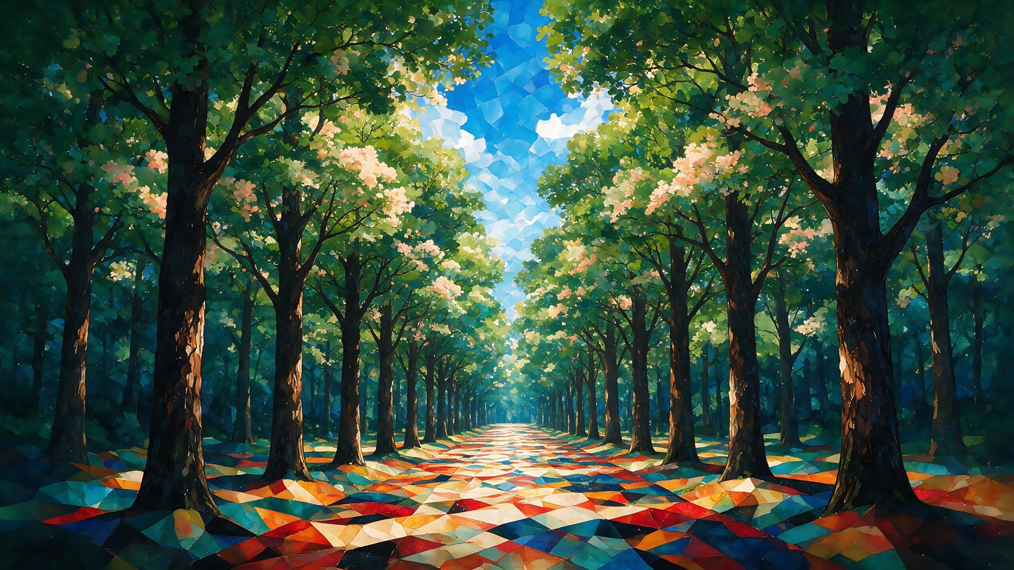 Color lives here. Model: Seedream V5 pro Prompt: A highly detailed stylized… — AI-generated image by @churvikv using Seedream