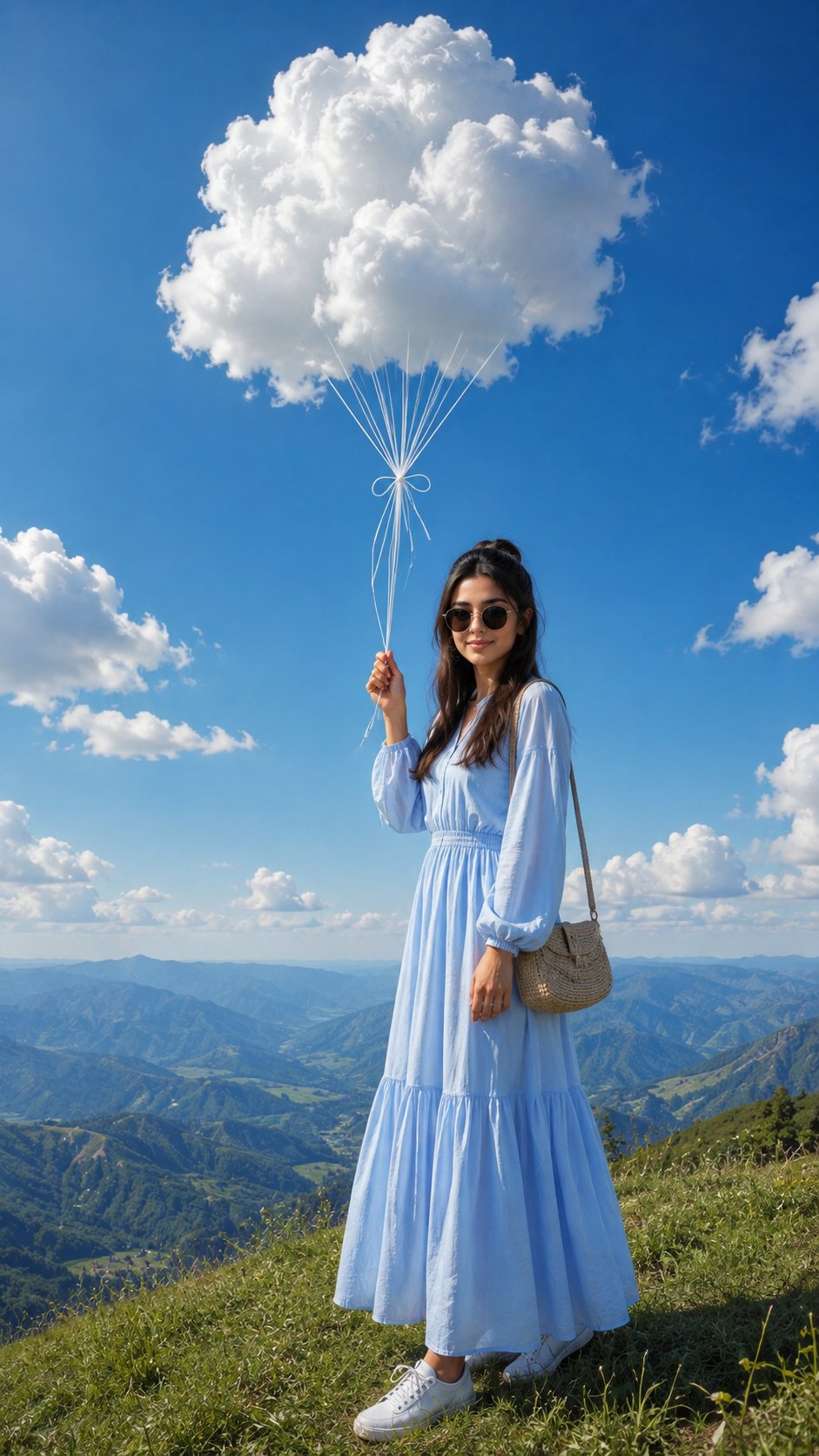 Create a dreamy ultra-photorealistic outdoor fashion photograph based on the… — AI-generated image by @AiwithLariab using GPT Image 2