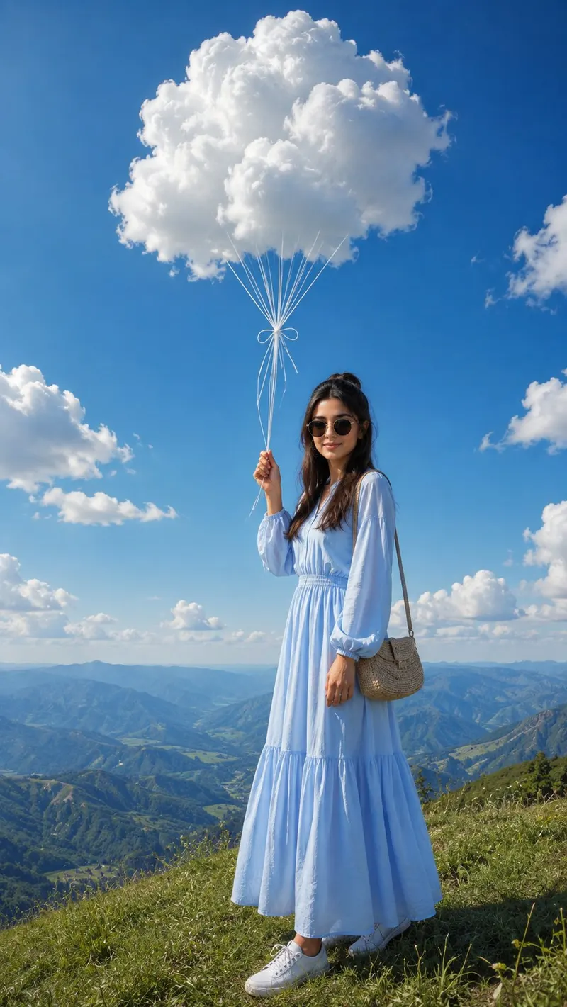Create a dreamy ultra-photorealistic outdoor fashion photograph based on the… — GPT Image 2 prompt by @AiwithLariab