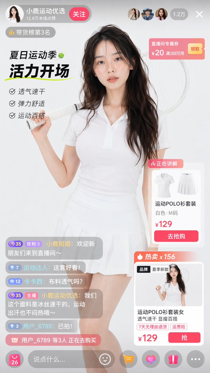 photorealistic young Asian woman, sweaty glowing skin, long dark wavy hair,… — AI-generated image by @onlyhuman028 using GPT Image 2