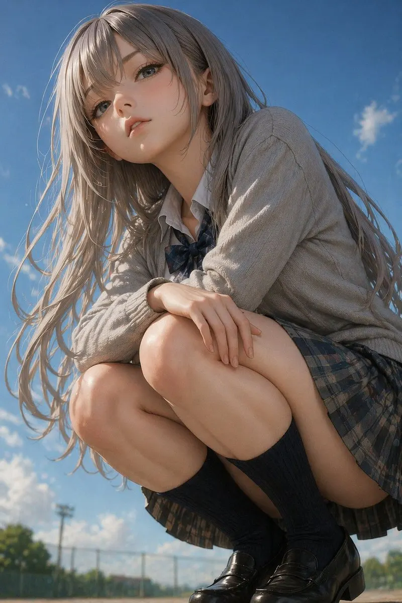 A highly detailed, photorealistic anime-style portrait of a young woman… — GPT Image 2 prompt by @jun_kongo